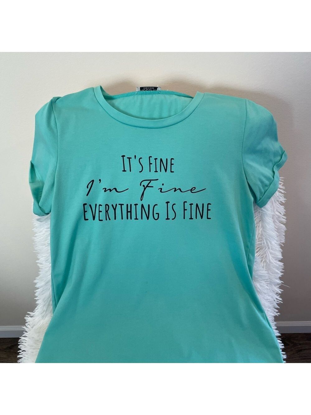 Women's Short Sleeve Tee - Turquoise